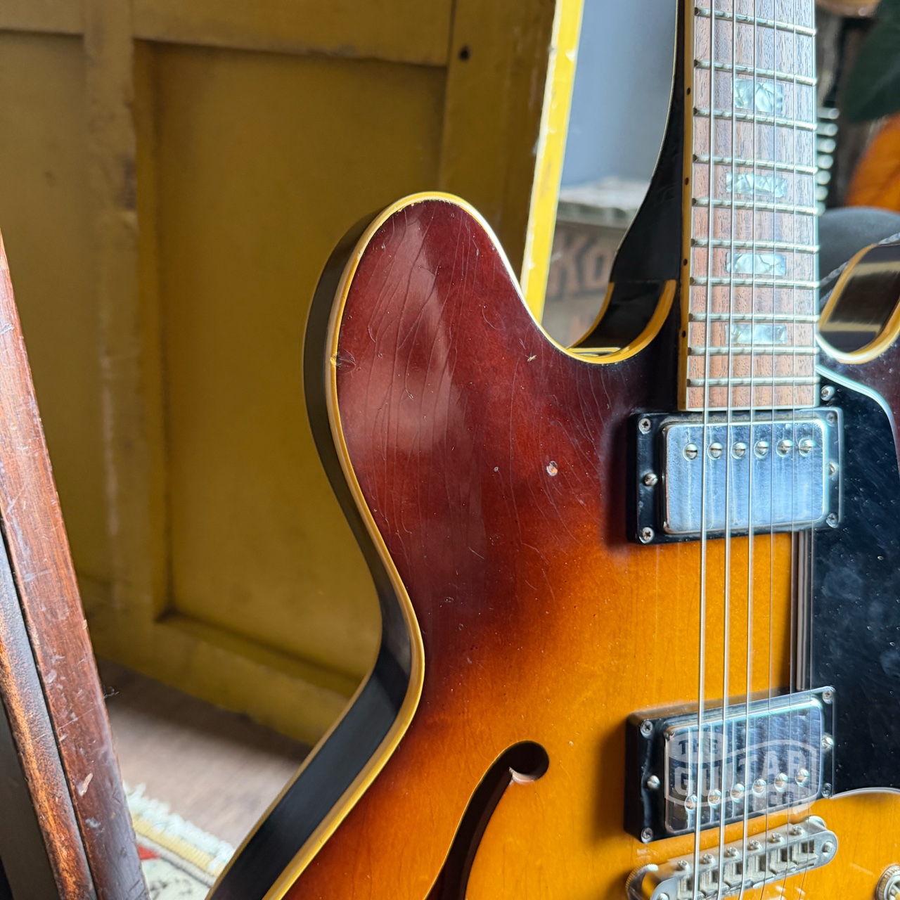 Gibson ES-335TD Sunburst 1967 - Afbeelding 8