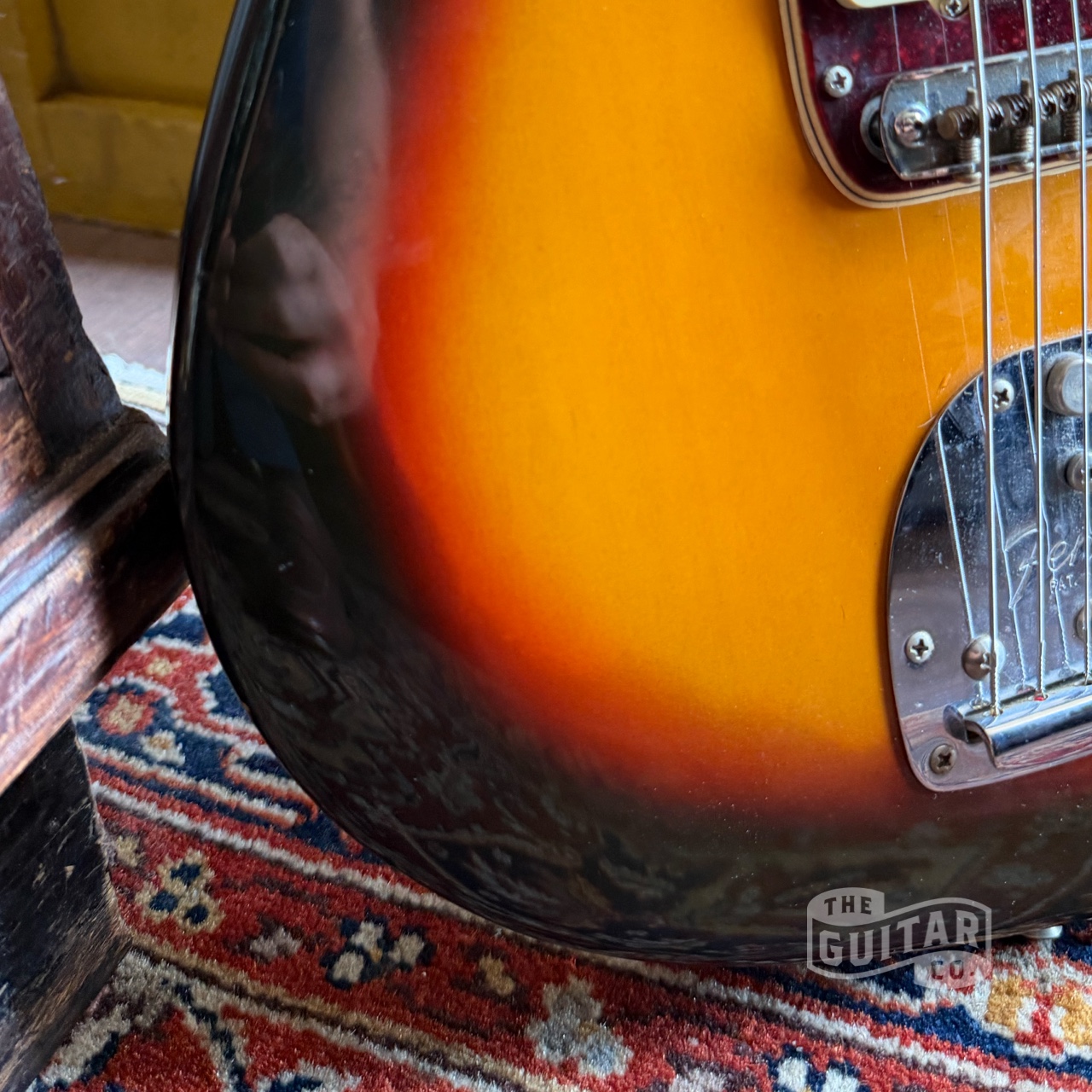 Fender Jazzmaster Sunburst 1966 - Afbeelding 9