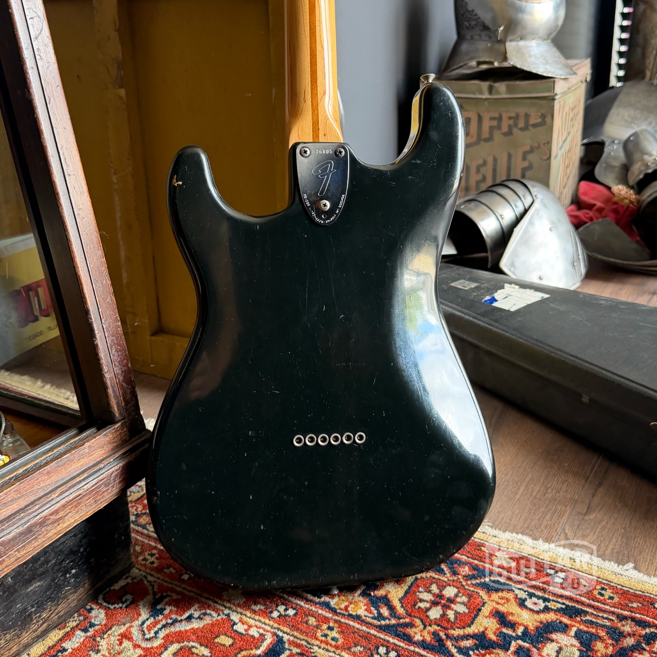 Fender Stratocaster Hardtail Black 1974 - Afbeelding 3