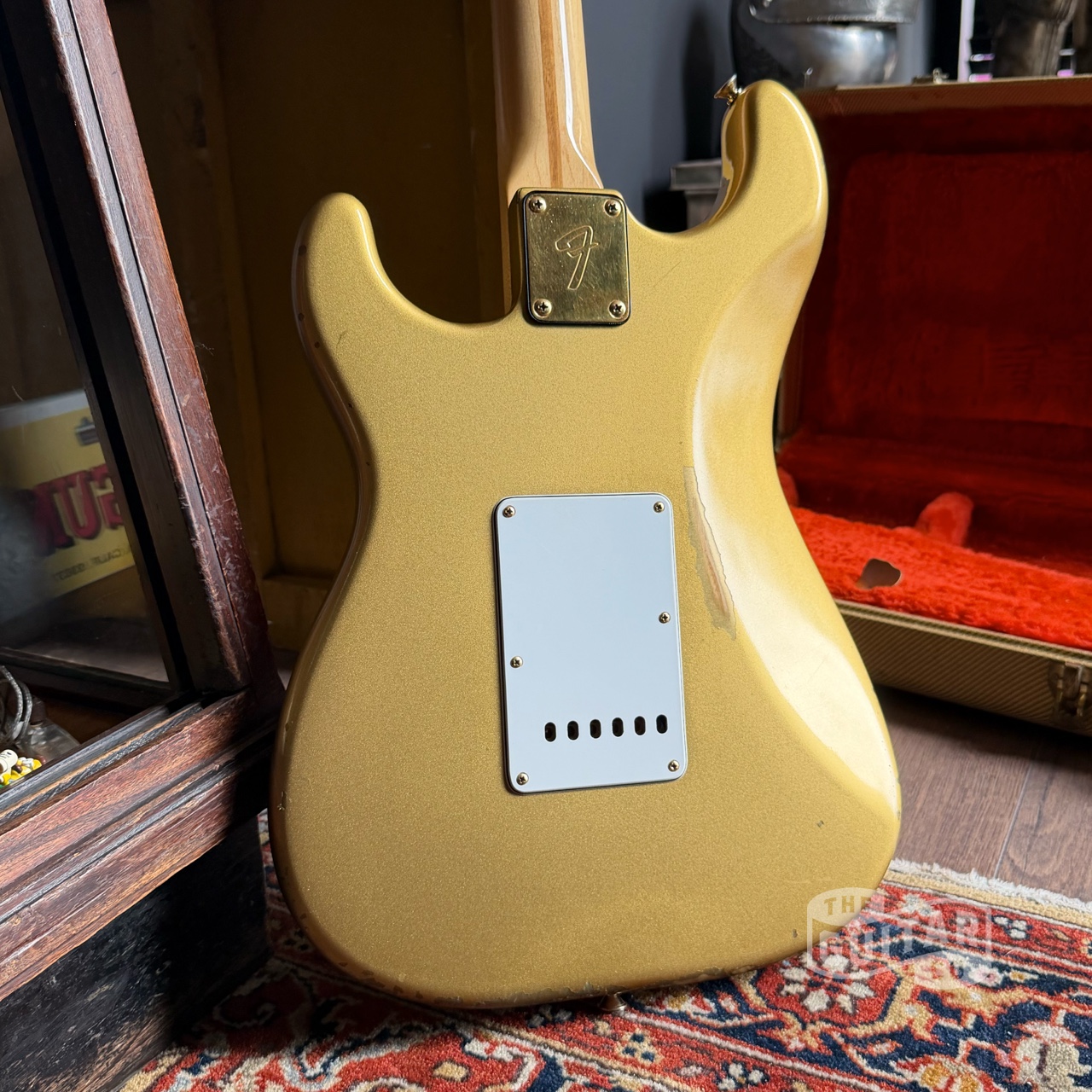 Fender Stratocaster Dan Smith “Gold on Gold” 1981 - Image 3