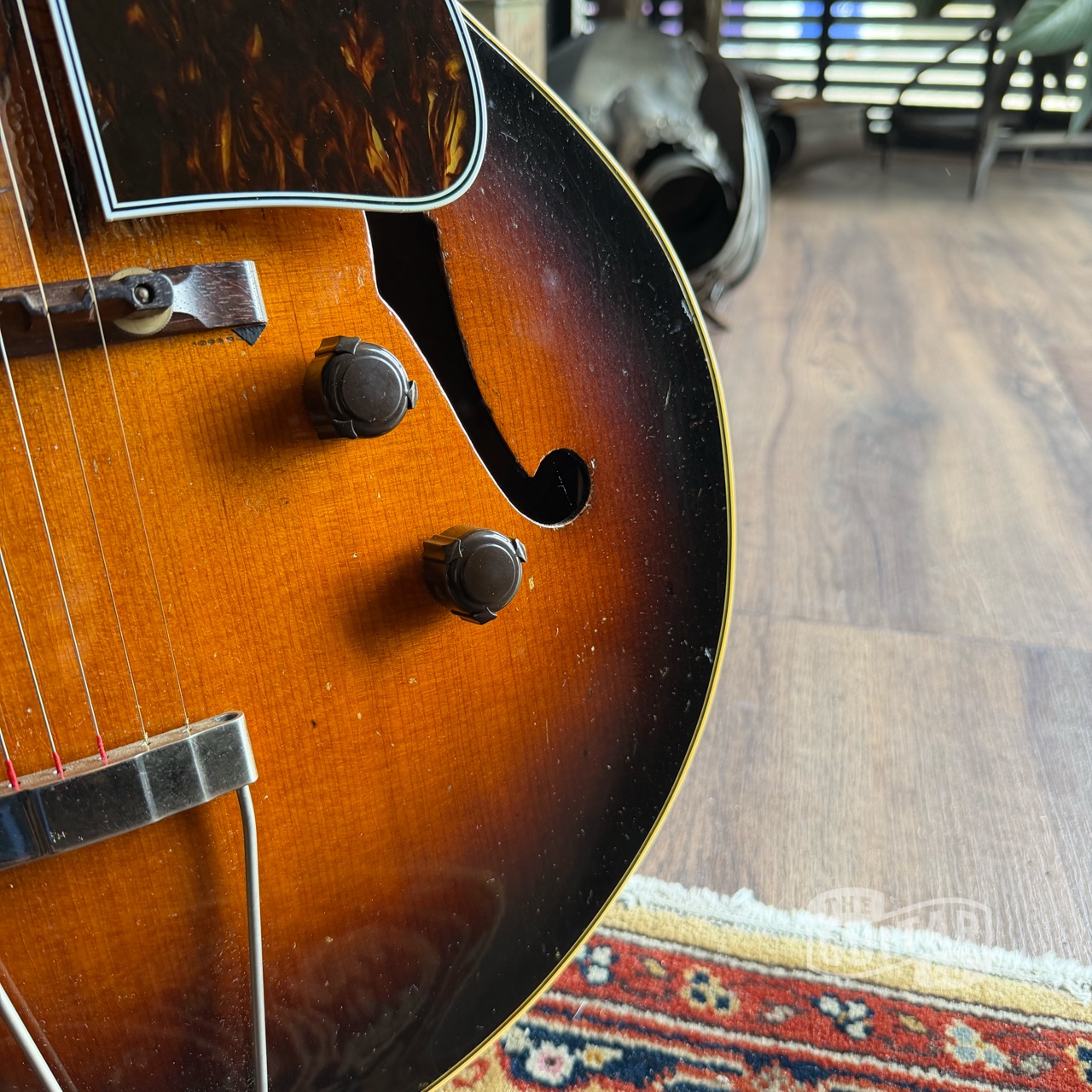 Gibson L-7 “Charlie Christian” Sunburst 1944 - Afbeelding 9