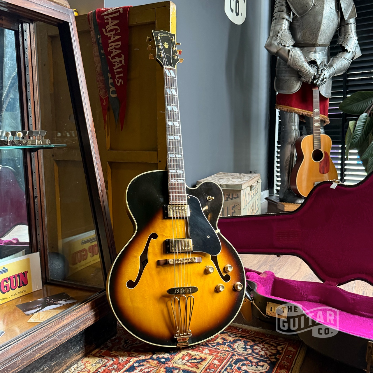 Gibson ES-350T "Jan Blok" Sunburst 1977 - Afbeelding 2